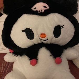 Kuromi plush backpack